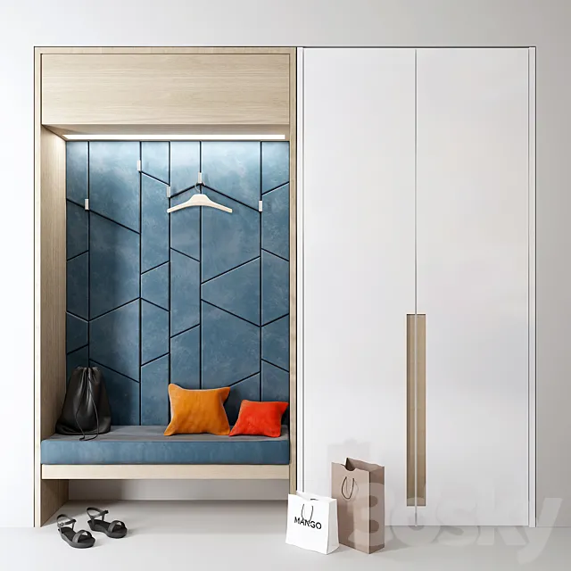 Furniture composition_ 01 3DModel