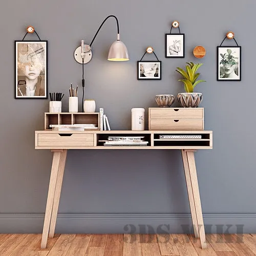 furniture - Concole and decor 3D Model