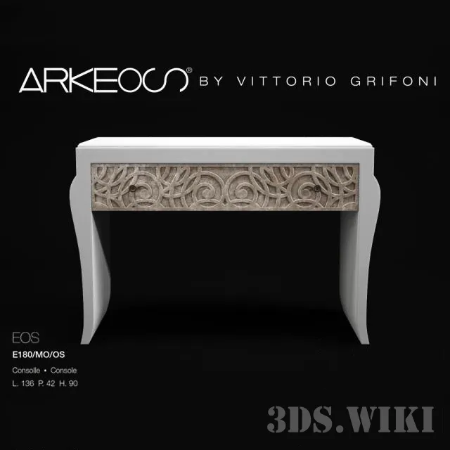 furniture - Console E180 Arkeos by Vittorio Grifoni 3D Model