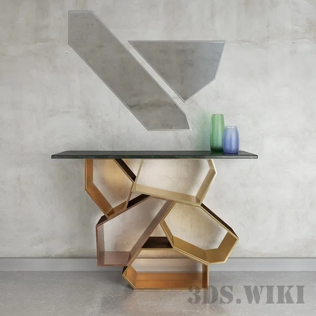 furniture - Console Krypton 3D Model