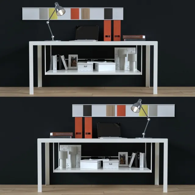 furniture - Console Progetto 1 B and B Italia 3D Model