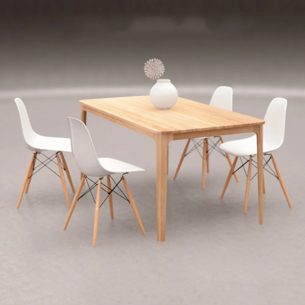 furniture - Contemporary dining table and chairs 3D Model