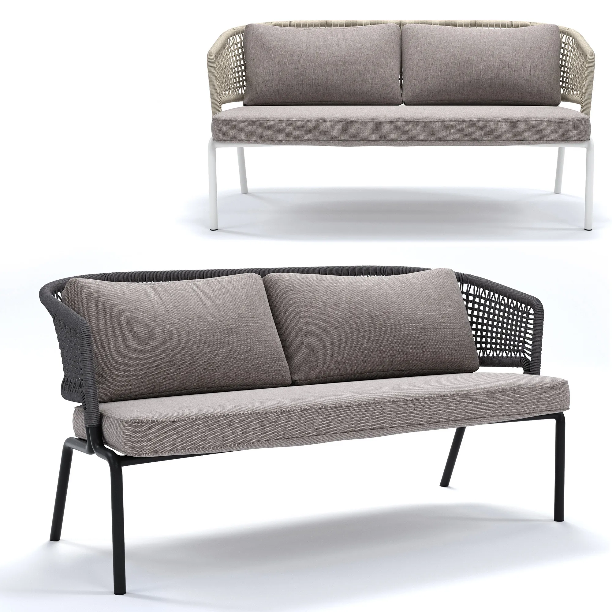 furniture - Contour sofa 07 3D Model