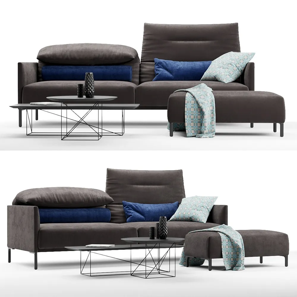 furniture - Cor Avalanche sofa 3D Model