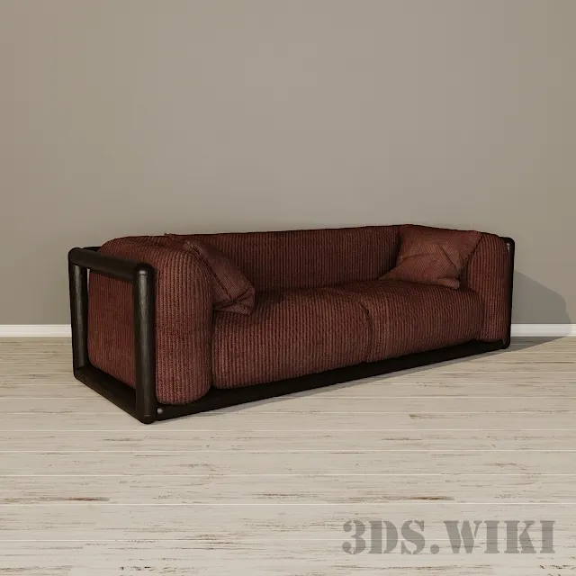 furniture - Cornaro Sofa 3D Model