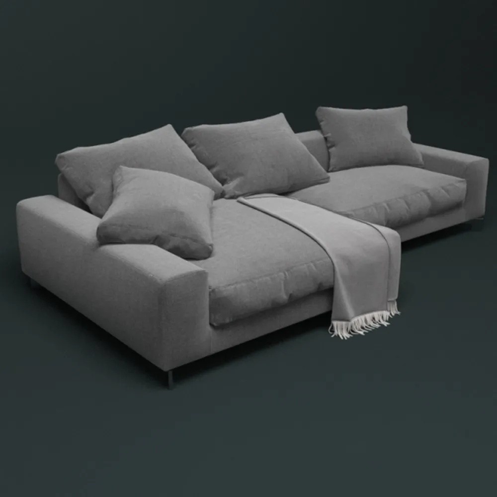 furniture - Corner sofa from Busnelli 3D Model
