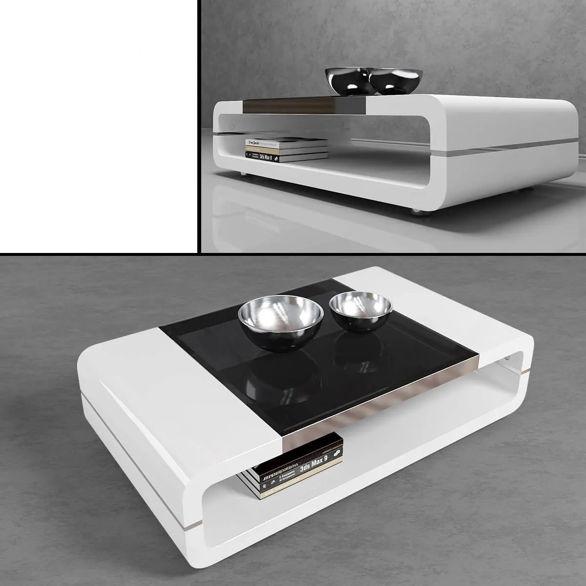 furniture - Corso table - Caffe Collezione 3D Model