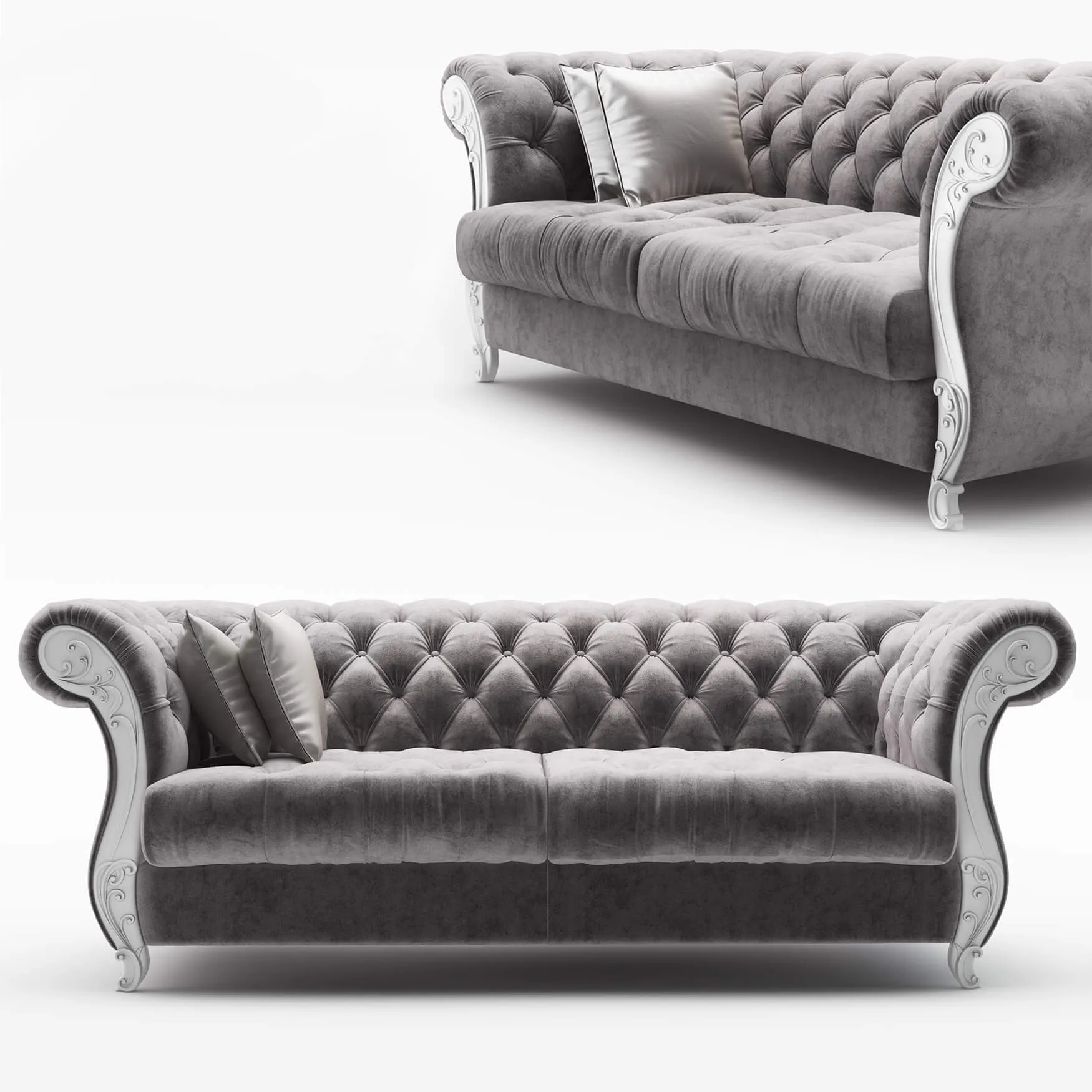 furniture - Corte Zari - Gabriel sofa 3D Model