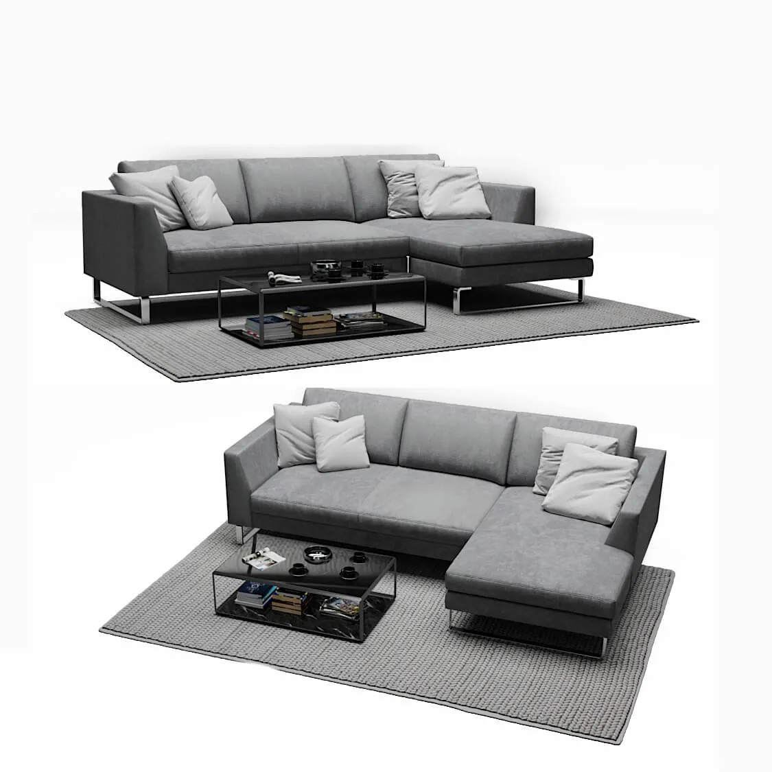furniture - Cosmorelax Tokyo sofa 3D Model