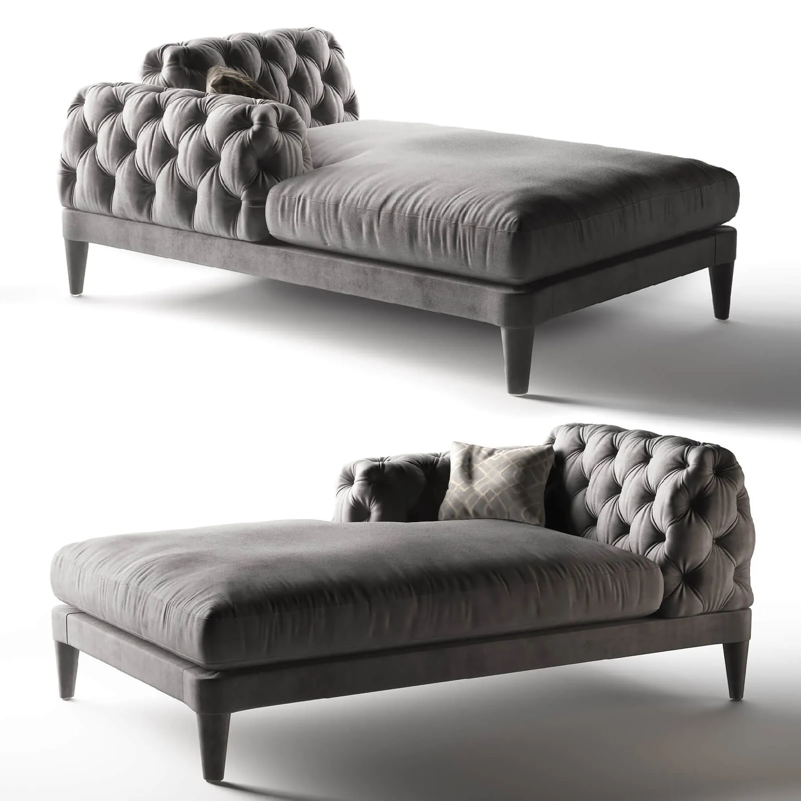 furniture - Couch Elloit CTS Salotti 3D Model