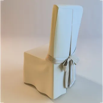 furniture - Cover on Chair 01 3D Model