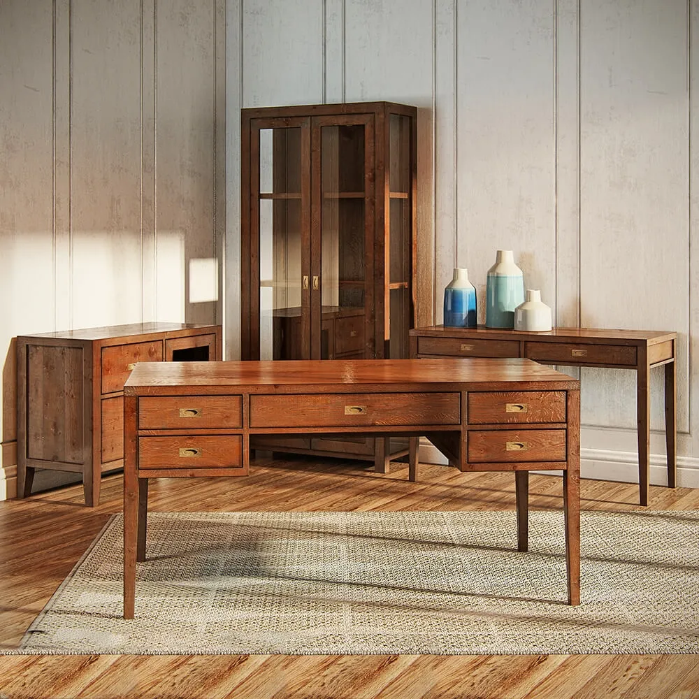 furniture - Crate and  barrel morris set 3D Model