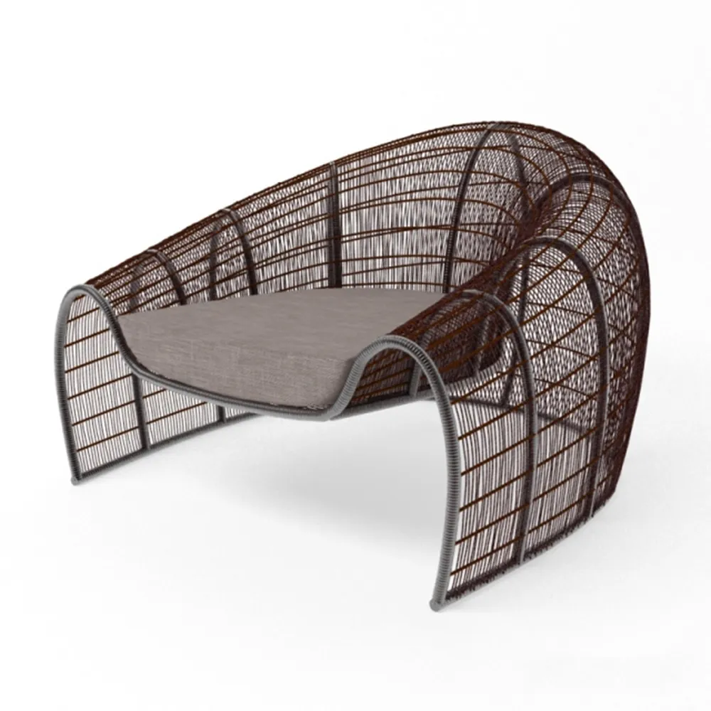 furniture - Croissant armchair/chair by Kenneth Cobonpue 3D Model