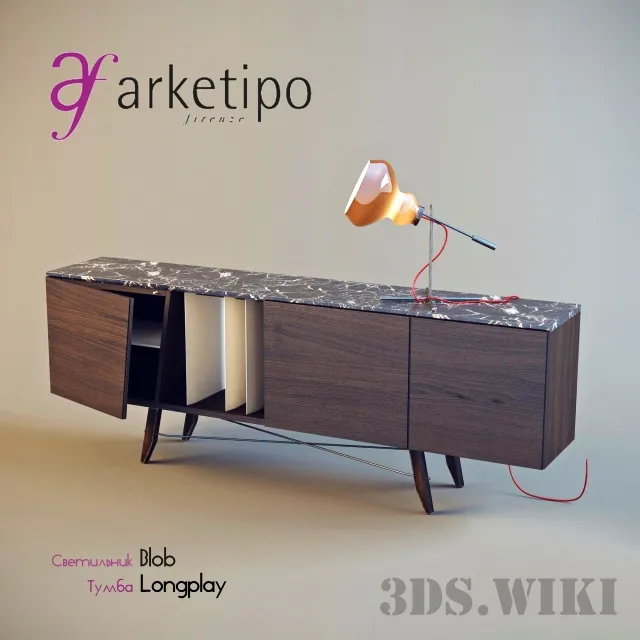 furniture - Curbstone Arketipo Firenze collection 3D Model