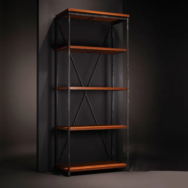 furniture - Custom Shelving 3D Model