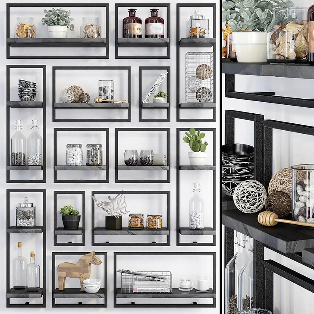 furniture - D-Bodhi Shelfmate Black 3D Model