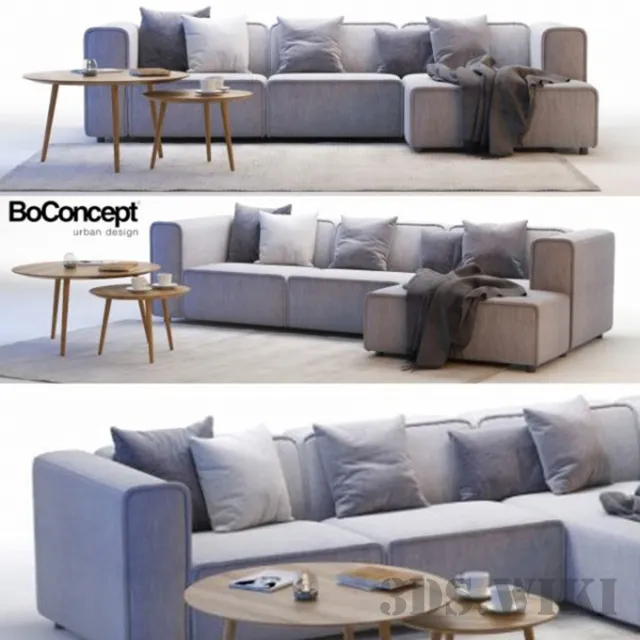 furniture - Диван Carmo 3D Model