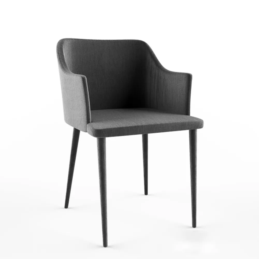 furniture - Danai light gray chair 3D Model