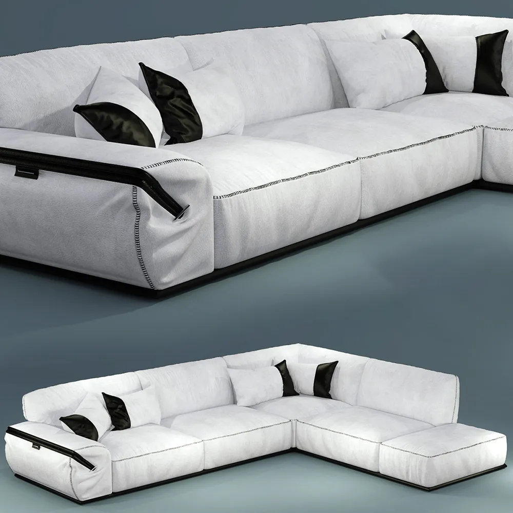 furniture - Dandy Home sectional sofa 3D Model