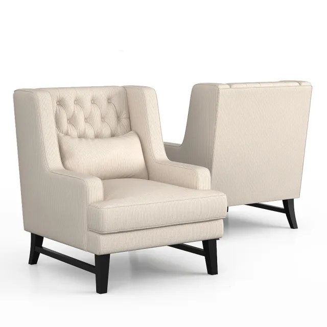 furniture - Dantone armchair Baltimore 3D Model