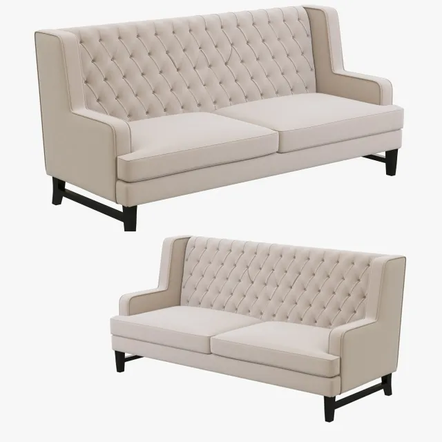 furniture - Dantone Home Baltimore sofa 3D Model