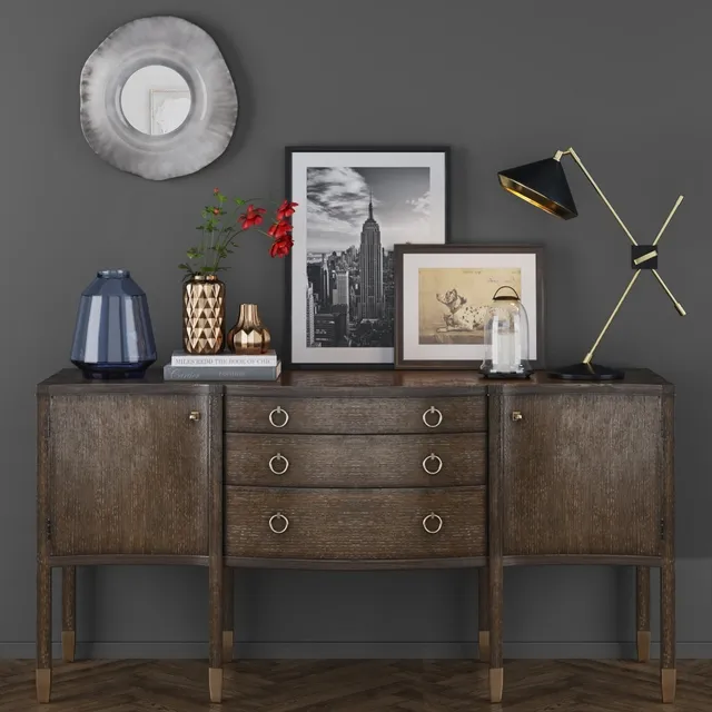 furniture - Dantone Home set 02 3D Model