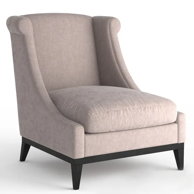 furniture - Dantone  Lewis armchair 3D Model