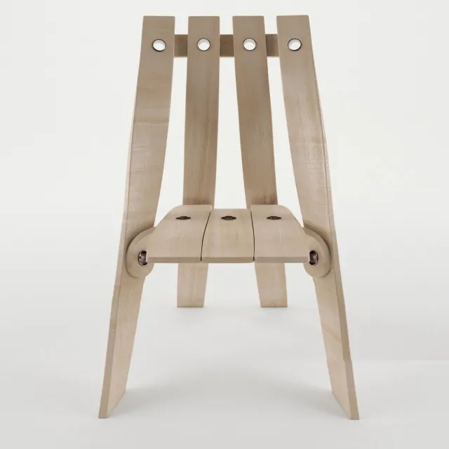 furniture - David Colwell  chair 2 3D Model
