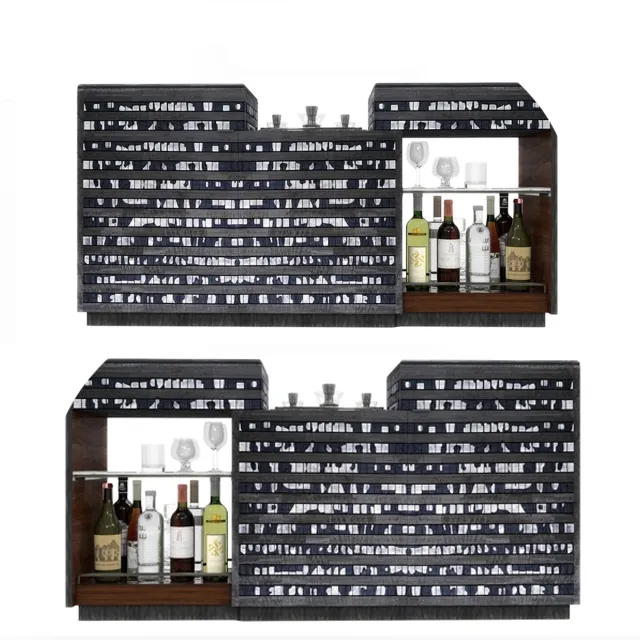 furniture - David Linley Dusk - The Cocktail Console 3D Model