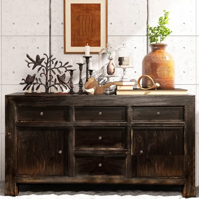 furniture - Dawson Media Consoles 3D Model