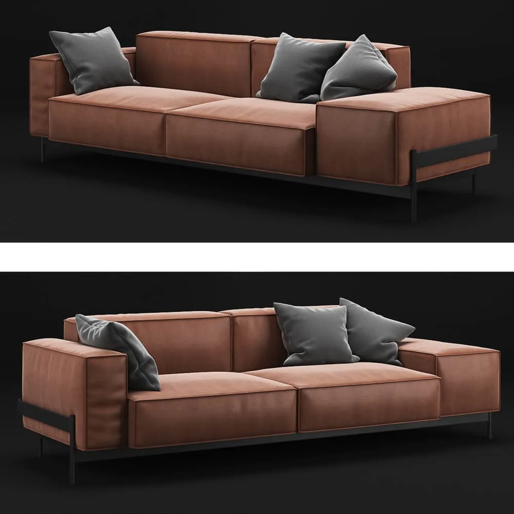 furniture - De Sede DS-21 sofa 3D Model