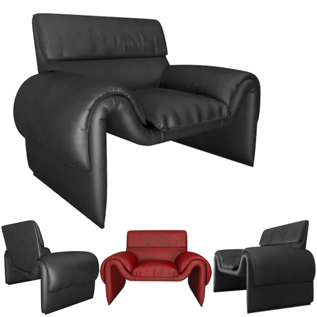 furniture - De Sede-ds armchair 3D Model