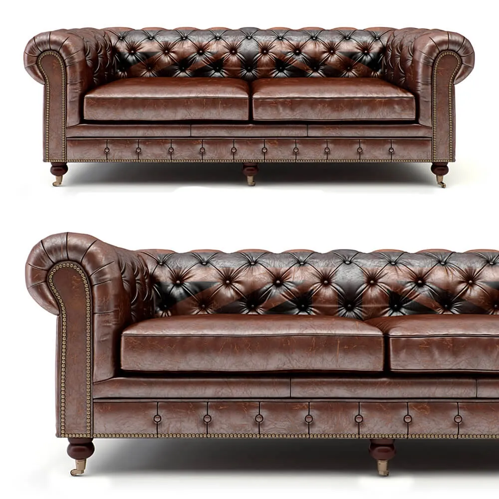 furniture - Deco-Home sofa 3D Model