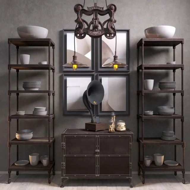 furniture - Decor Restoration Hardware 3D Model