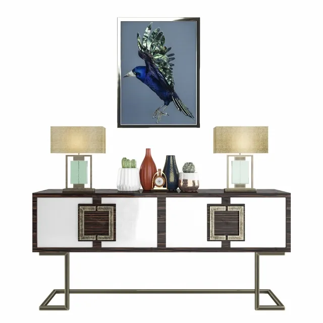 furniture - Decor Set 03 3 3D Model