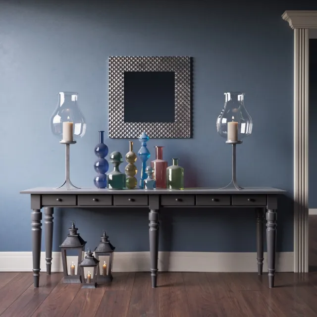 furniture - Decor Set 12 3D Model