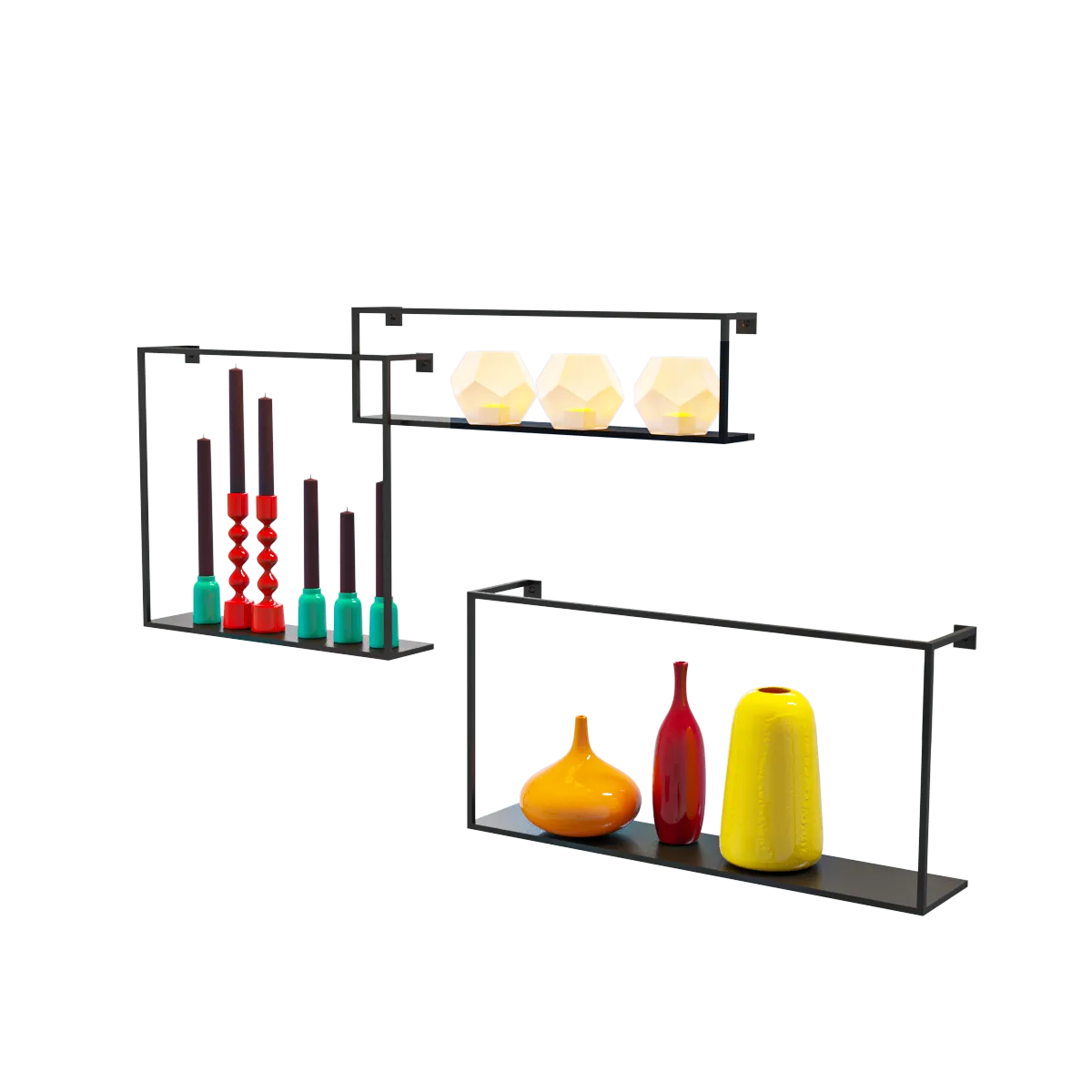 furniture - Decor set Barrel 3D Model