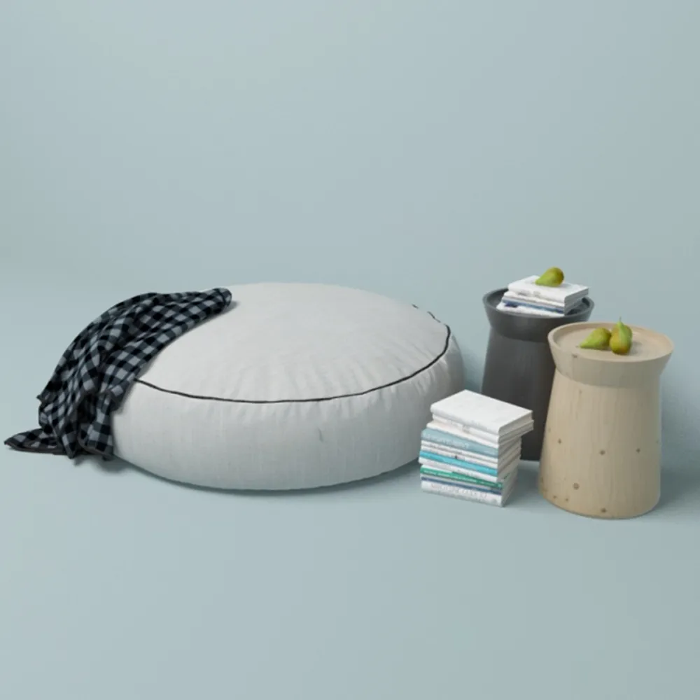 furniture - Decorative set 3D Model