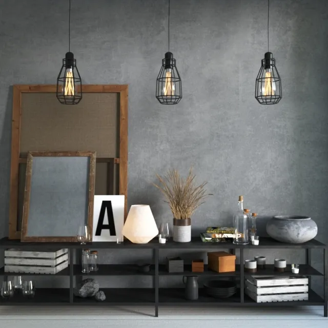 furniture - Decorative set 445 3D Model