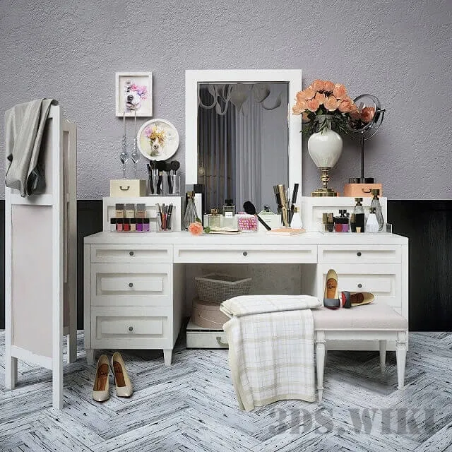 furniture - Decorative set dresser 3D Model