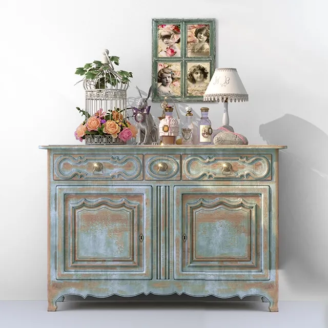 furniture - Decorative set of Province 2 3D Model