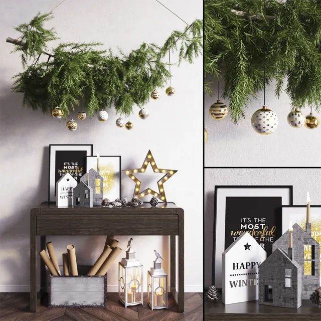 furniture - Decorative set_9 3D Model