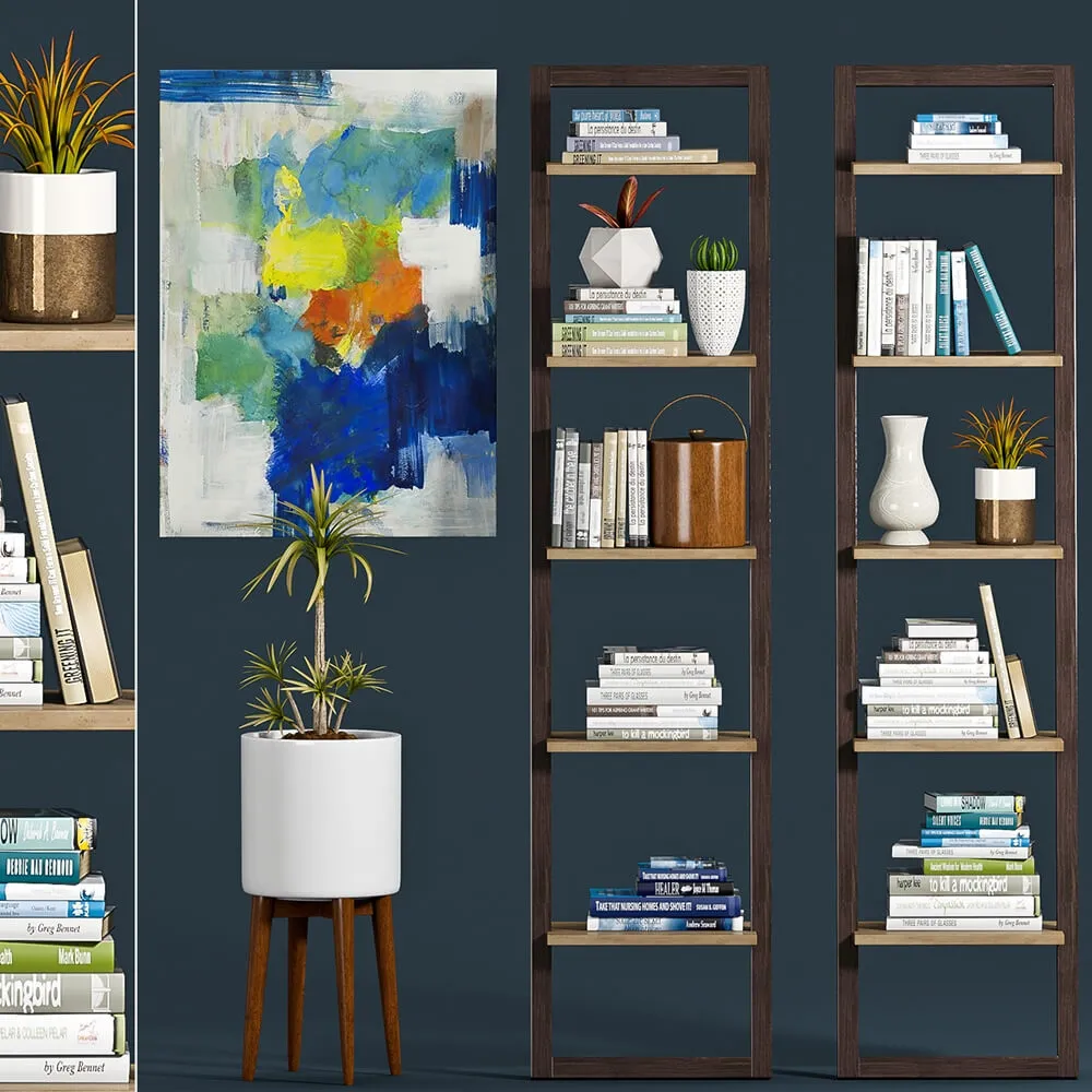 furniture - Decorative shelf -4 3D Model