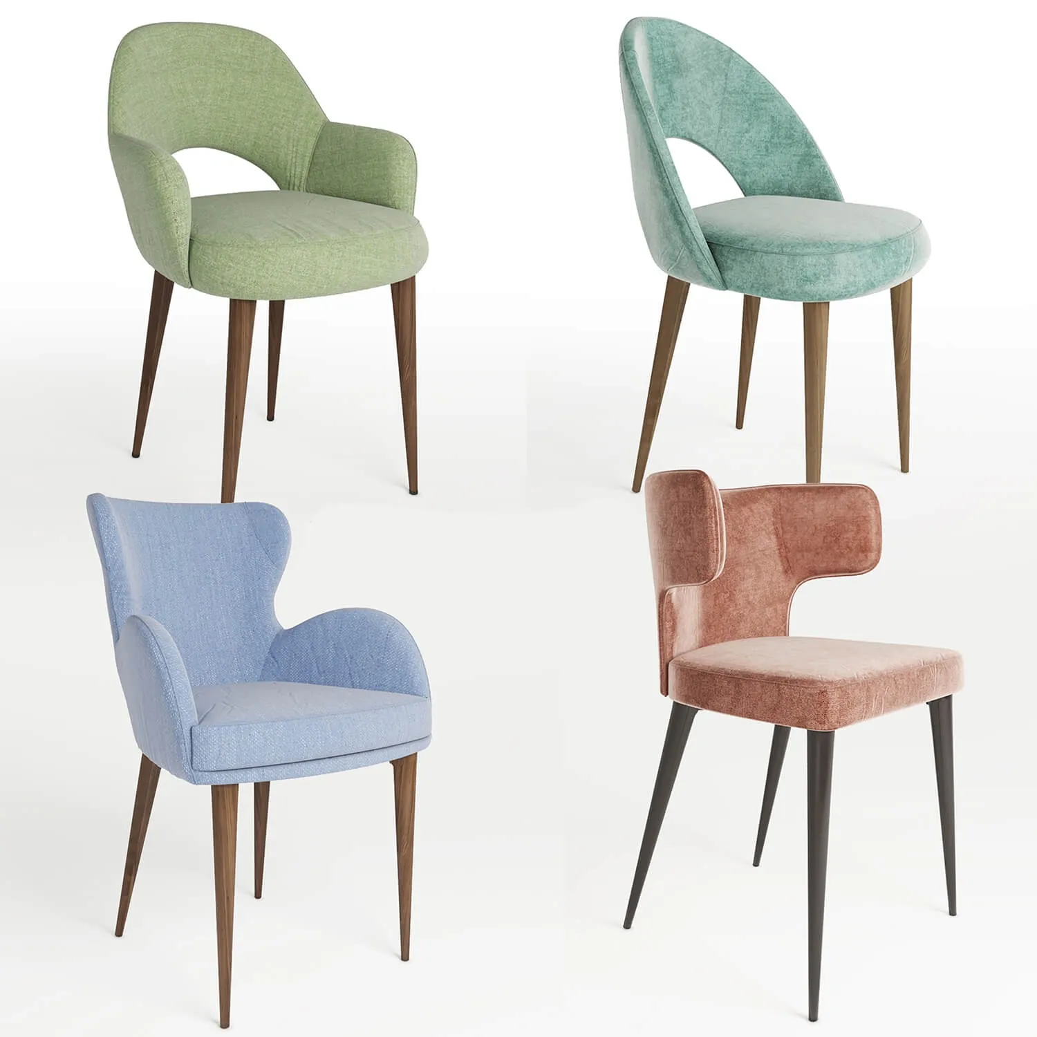 furniture - Deep house chair 3D Model