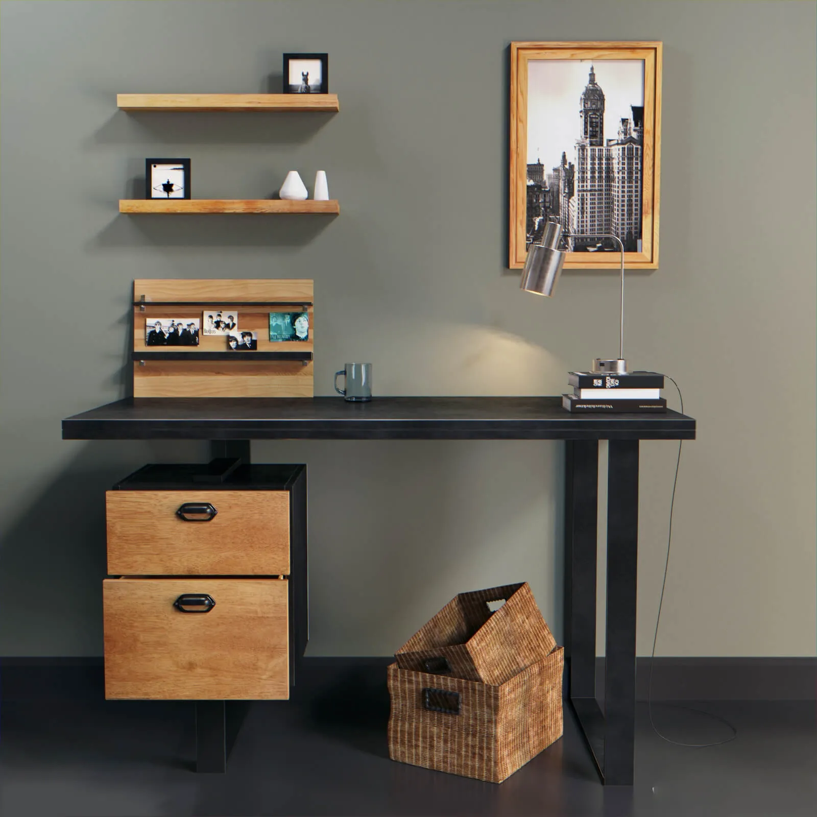 furniture - Design Place  Table 3D Model