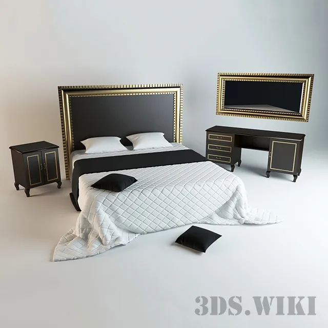 furniture - Designa Contract VENICE GOLD 3D Model
