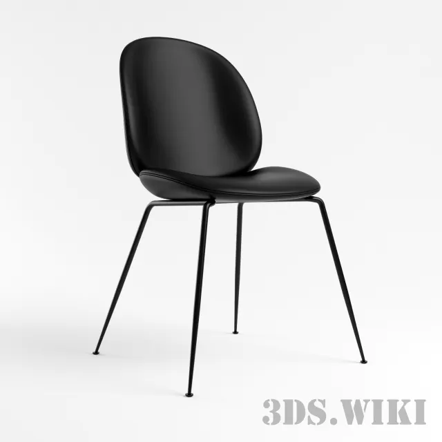 furniture - Designer chair Gubi Beetle 3D Model