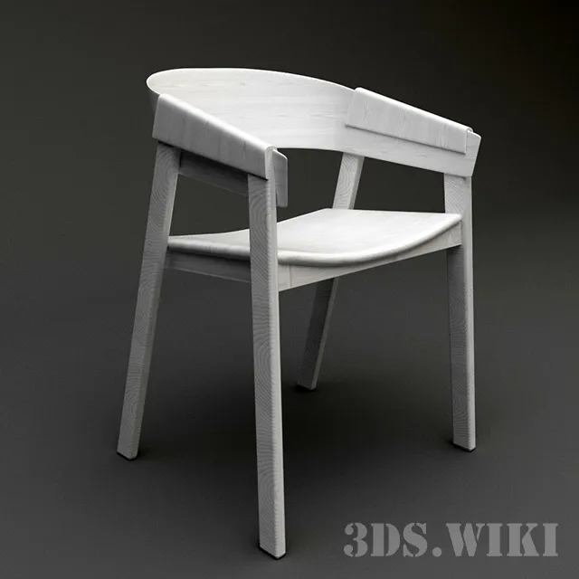 furniture - Designer chair Muuto Cover Chair 3D Model