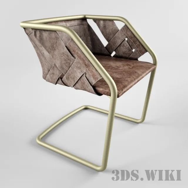 furniture - Designer dining chair - armchair 3D Model
