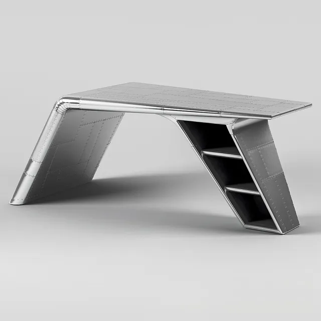 furniture - Desk Aviator Valkyrie 3D Model